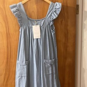 NWT Christy Dawn Bennet Dress S, Big Sur Blue